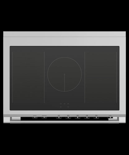 FISHER & PAYKEL OR36SCI6B1 Induction Range, 36", 5 Zones with SmartZone, Self-cleaning - OR36SCI6B1-KT