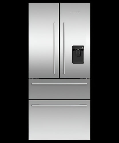 FISHER & PAYKEL RF172GDUX1 Freestanding French Door Refrigerator Freezer, 32", 16.8 cu ft, Ice & Water - RF172GDUX1-KT
