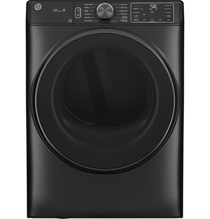 GE APPLIANCES GFD65ESPVDS GE(R) 7.8 cu. ft. Capacity Smart Front Load Electric Dryer with Steam and Sanitize Cycle - GFD65ESPVDS-KT