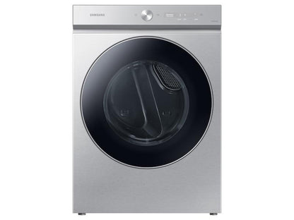 SAMSUNG Bespoke 7.6 cu. ft. Ultra Capacity Gas Dryer with AI Optimal Dry and Super Speed Dry in Silver Steel - DVG53BB8900TA3-KT