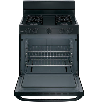 HOTPOINT RGBS300DMBB Hotpoint 30" Free-Standing Gas Range - RGBS300DMBB-KT