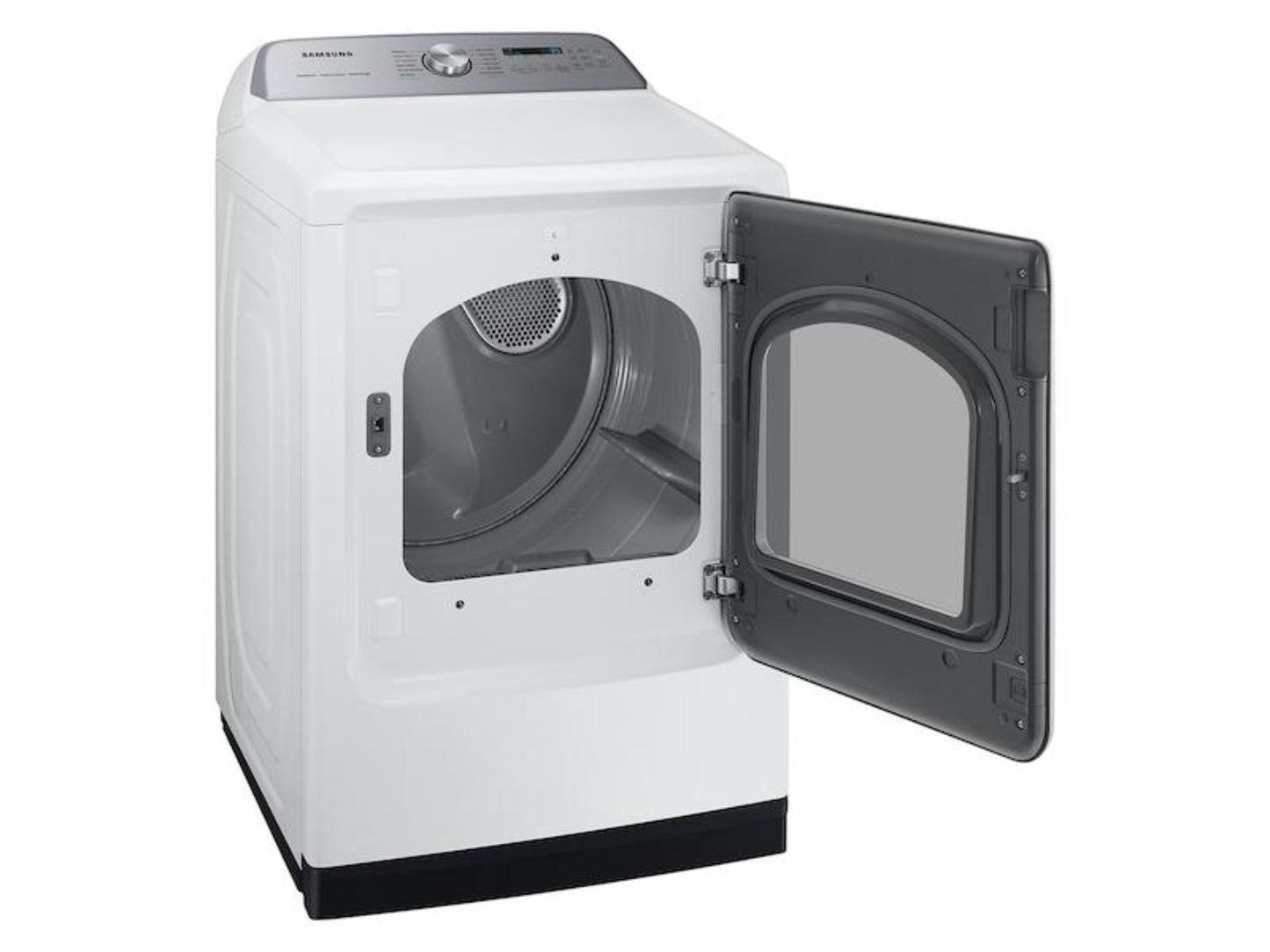 SAMSUNG  7.4 cu. ft. Smart Electric Dryer with Steam Sanitize+ in White - DVE55CG7100W-KT