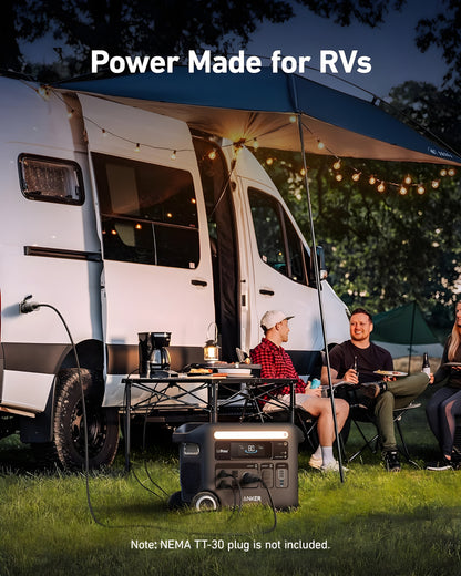 Anker SOLIX F2600 Portable Power Station 2560Wh 2400W New - A1781111