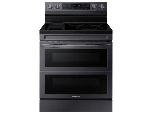 SAMSUNG 6.3 cu. ft. Smart Freestanding Electric Range with Flex Duo™ - NE63A6751SG-KT