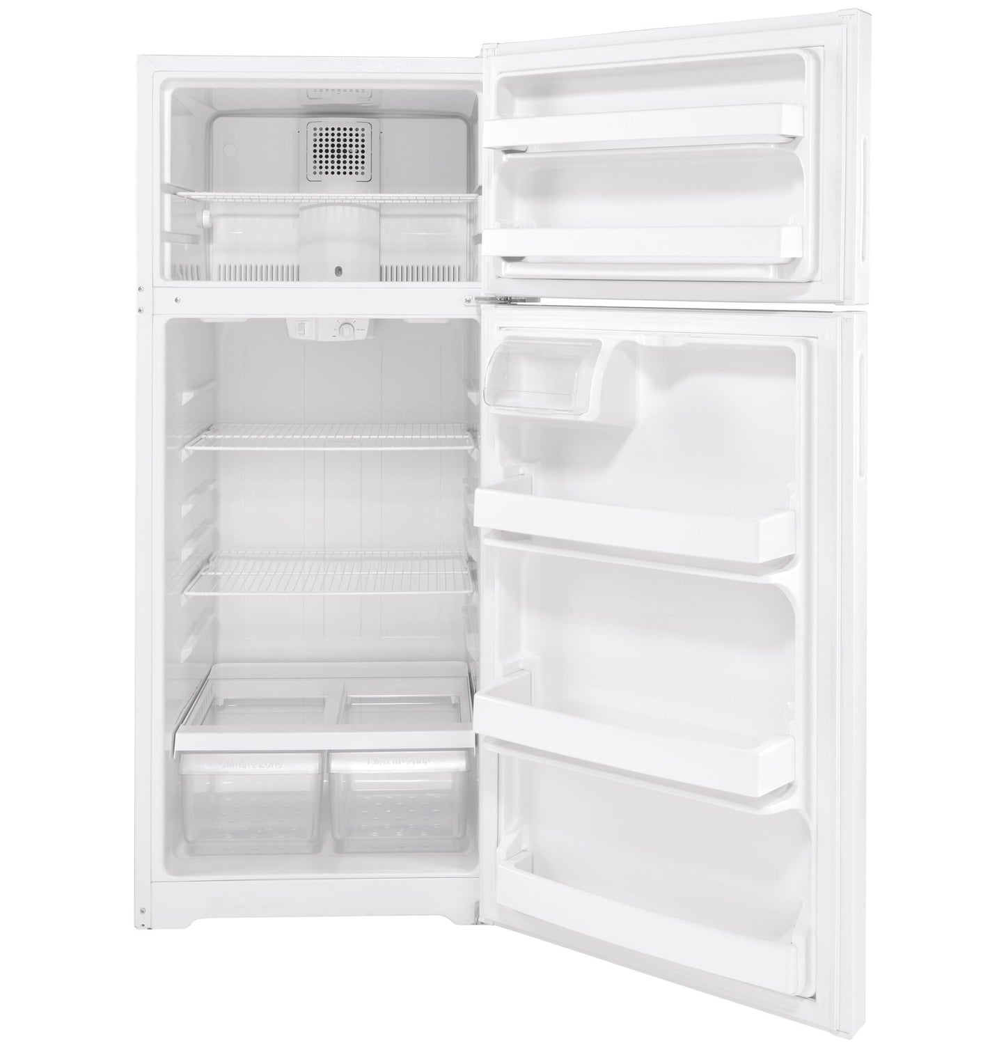 HOTPOINT 17.5 Cu. Ft. Recessed Handle Top-Freezer Refrigerator -HPS18BTNRWW-KT