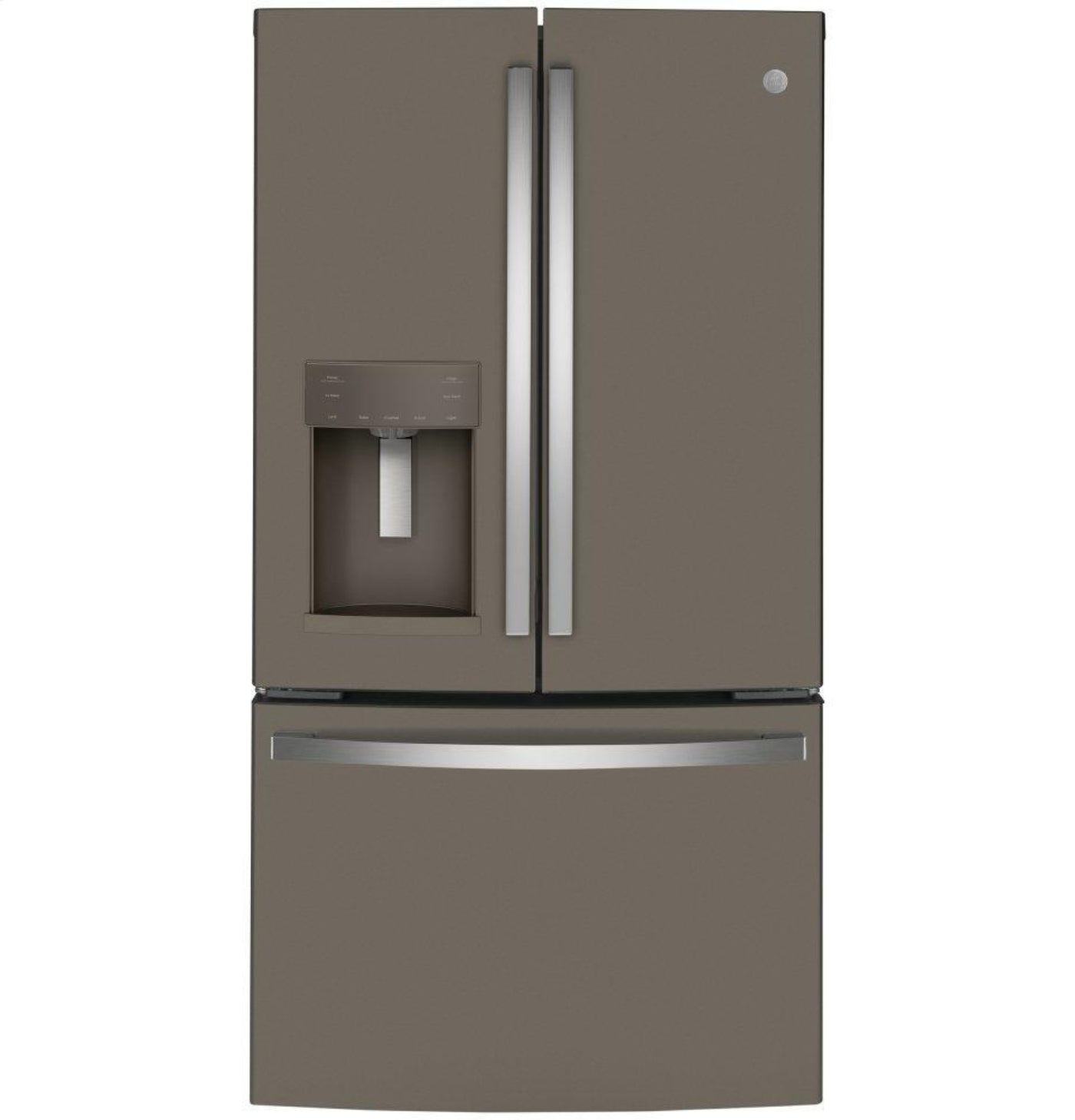 GE APPLIANCES GYE22GMNES GE® ENERGY STAR® 22.1 Cu. Ft. Counter-Depth French-Door Refrigerator -GYE22GMNES-KT