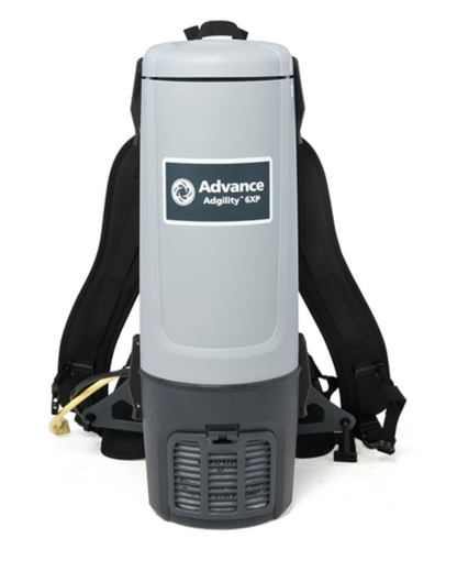 Advance Adgility, Backpack Vacuum, 6QT or 10QT, 9.3lbs or 10.8lbs - 9060608010