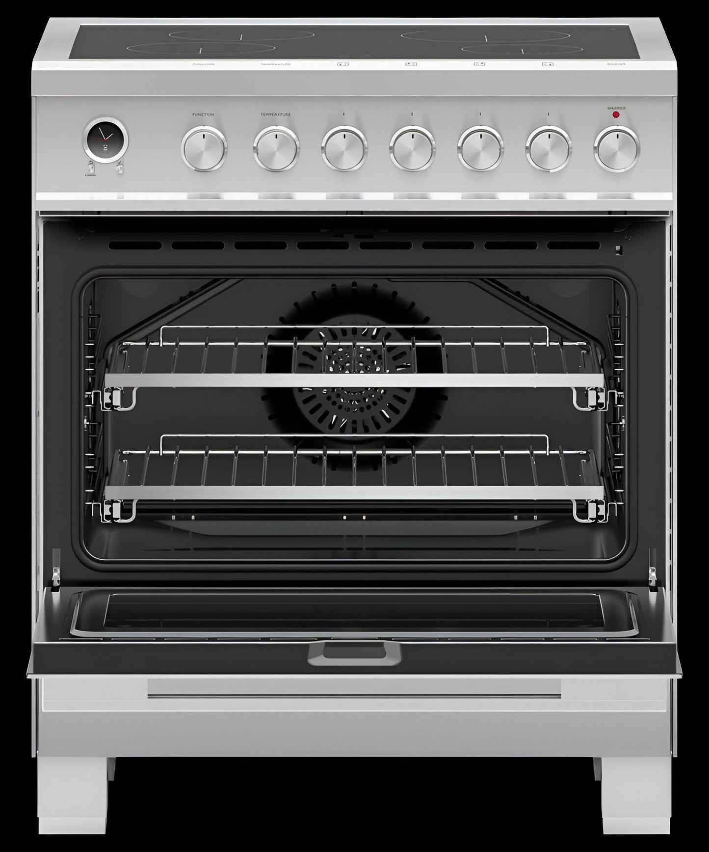 FISHER & PAYKEL OR36SCI6X1 Induction Range, 36", 5 Zones with SmartZone, Self-cleaning - OR36SCI6X1-KT