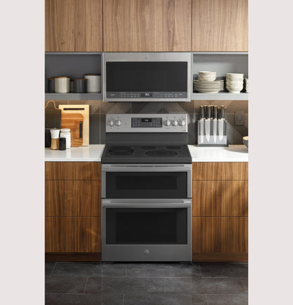 GE APPLIANCES PB965YPFS GE Profile™ 30" Smart Free-Standing Electric Double Oven Convection Range with No Preheat Air Fry - PB965YPFS-KT
