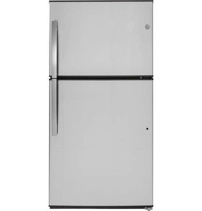 GE GIE21GSHSS 33 Inch Top-Freezer Refrigerator with 21.2 cu. ft. Capacity - GIE21GSHSS-KT