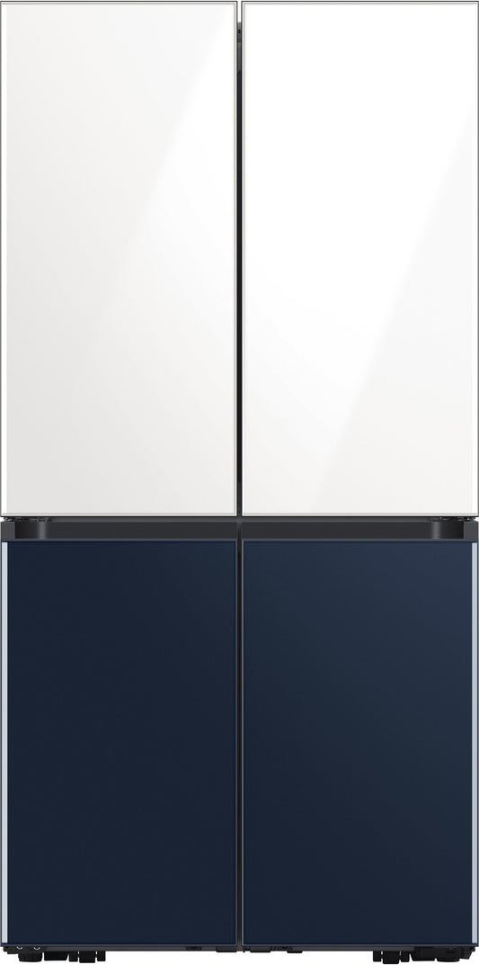 Samsung 29 cu. ft. Smart 4-Door Flex BESPOKE Refrigerator with Customizable Panels - RF29A9675AP-KT