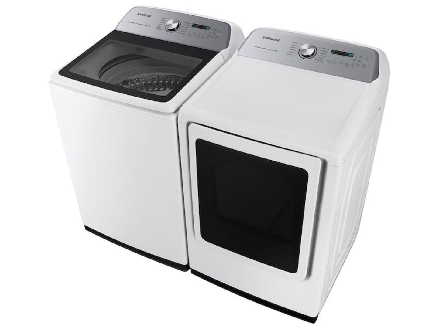 SAMSUNG 7.4 CF SMART ELECTRIC DRYER W STEAM SANITIZE+ - DVE52A5500W-KT