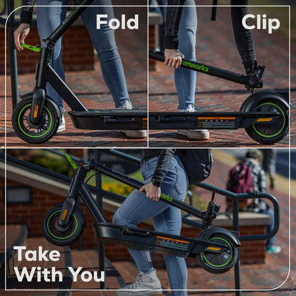 Greenworks 2X24V STEALTH Series Electric Scooter - 7422002