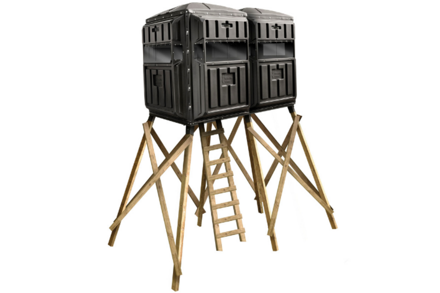 Advantage Hunting 4-Person Elevated Blind Whitetail With QP Kit Advantage Hunting - 503535