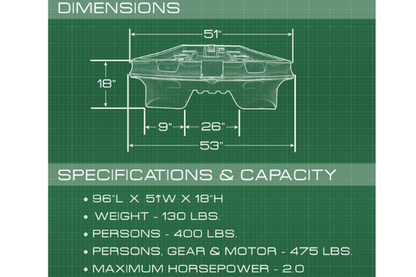 Advantage Hunting Southern Outdoor Bass Hunter Bass Baby Fishing Boat - Bass Baby