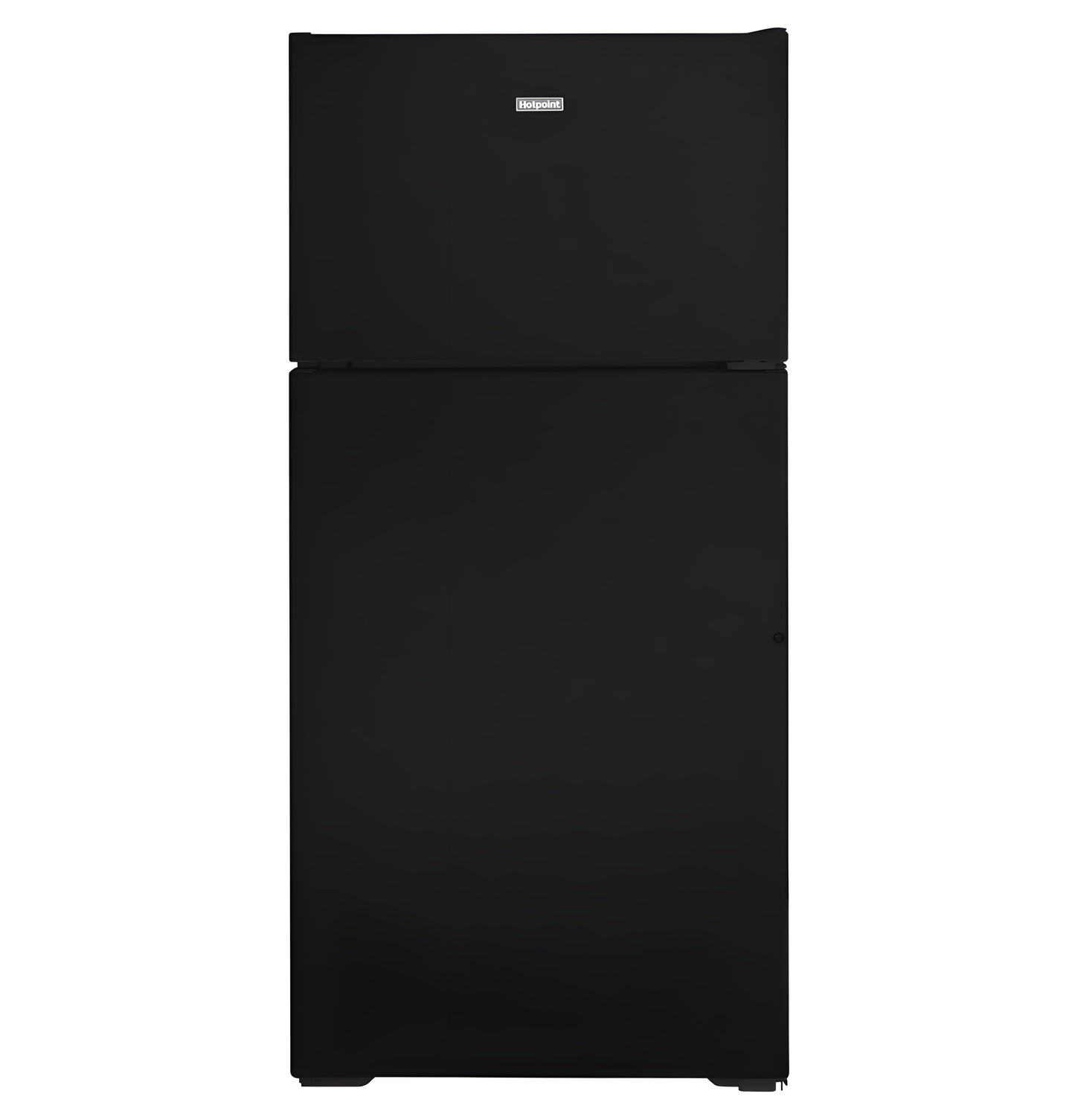 HOTPOINT 15.6 Cu. Ft. Recessed Handle Top-Freezer Refrigerator - HPS16BTNRBB-KT