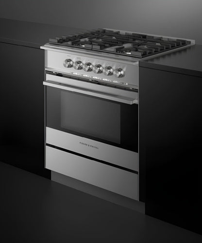 FISHER & PAYKEL OR30SDG4X1 Gas Range, 30" - OR30SDG4X1-KT