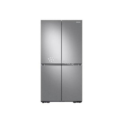 Samsung - RF29A9671SR - 29 cu. ft. Smart 4-Door Flex™ refrigerator with Beverage Center and a Dual Ice Maker with Ice Bites in Stainless Steel - RF29A9671SR-KT