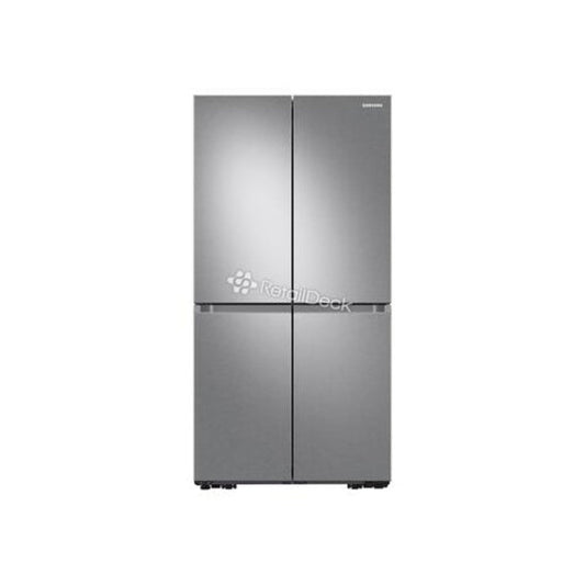 Samsung - RF29A9671SR - 29 cu. ft. Smart 4-Door Flex™ refrigerator with Beverage Center and a Dual Ice Maker with Ice Bites in Stainless Steel - RF29A9671SR-KT