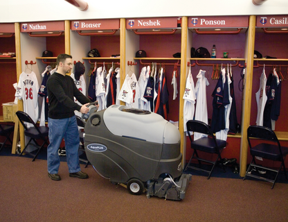 Advance AquaPlus AXP, Carpet Extractor, 20 Gallon, 24", Battery, Walk Behind - 56317005