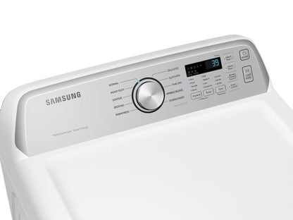 SAMSUNG  7.4 cu. ft. Smart Electric Dryer with Sensor Dry in White - DVE47CG3500W-KT