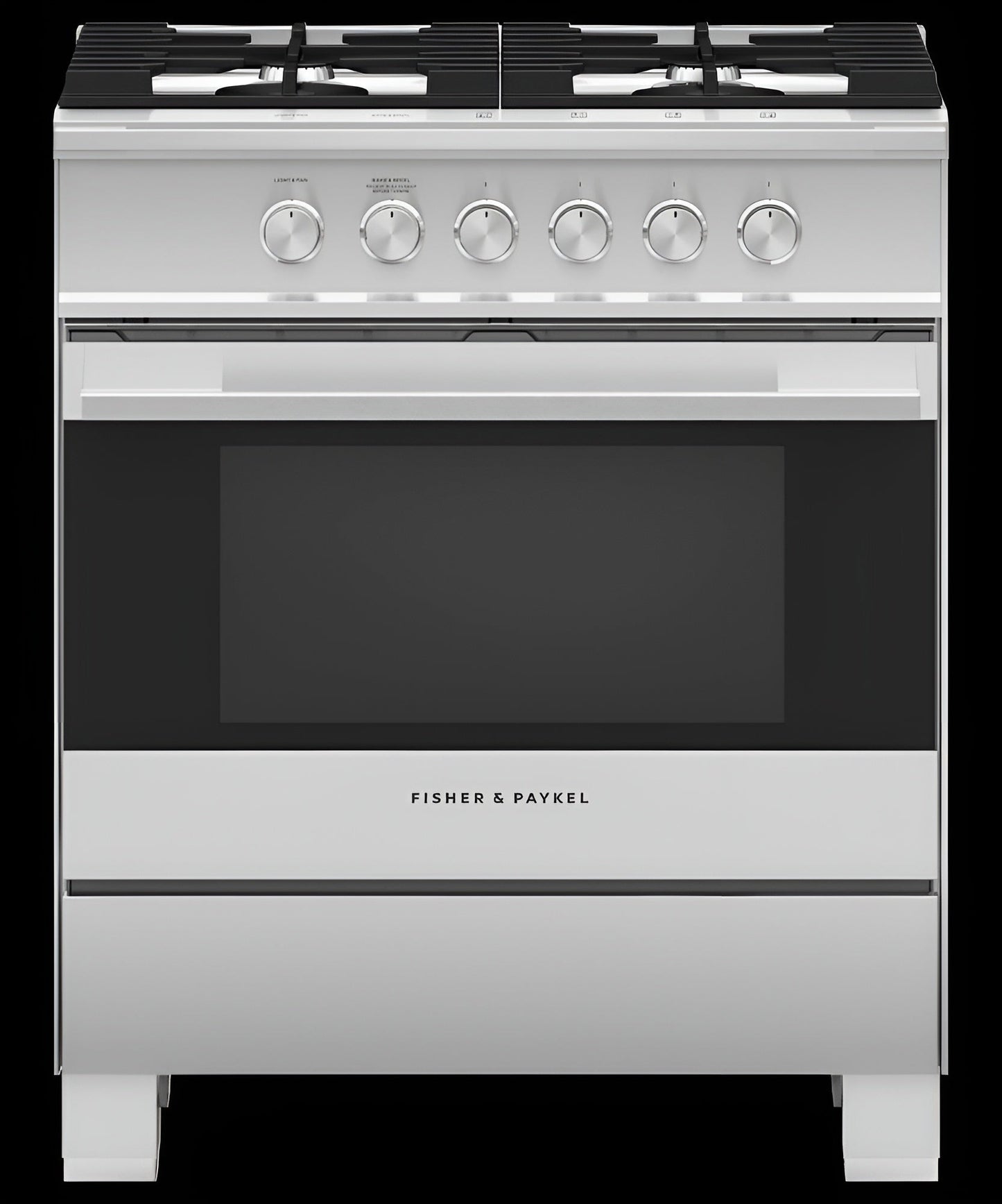 FISHER & PAYKEL OR30SDG4X1 Gas Range, 30" - OR30SDG4X1-KT
