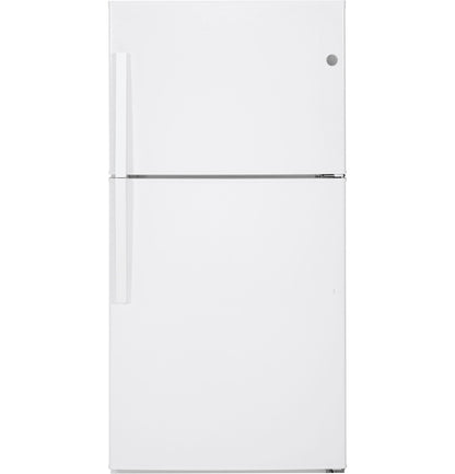 GE APPLIANCES GIE21GTHWW GE(R) ENERGY STAR(R) 21.1 Cu. Ft. Top-Freezer Refrigerator - GIE21GTHWW-KT