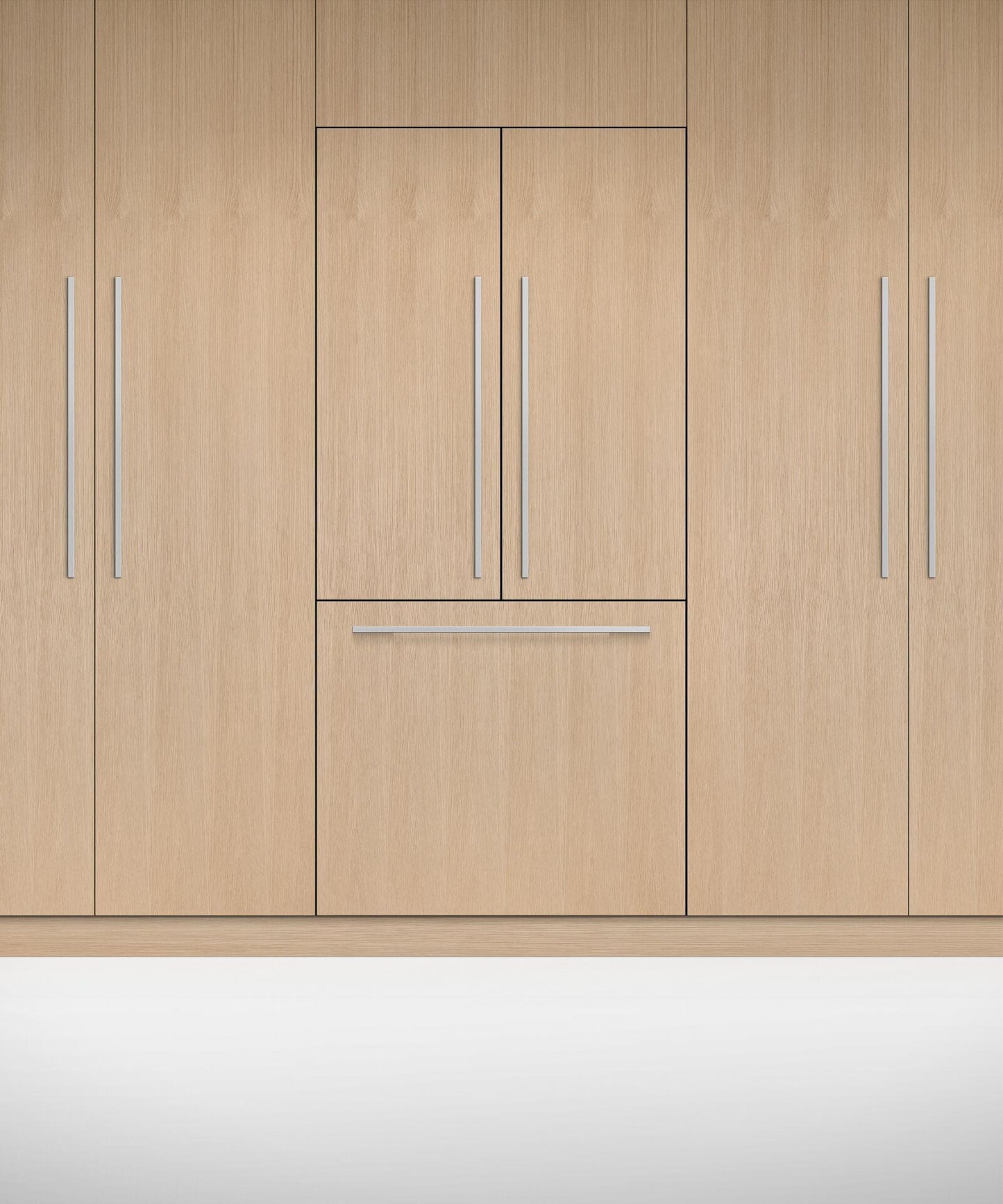 FISHER & PAYKEL RS36A80J1N Integrated French Door Refrigerator Freezer, 36", Ice - RS36A80J1N-KT