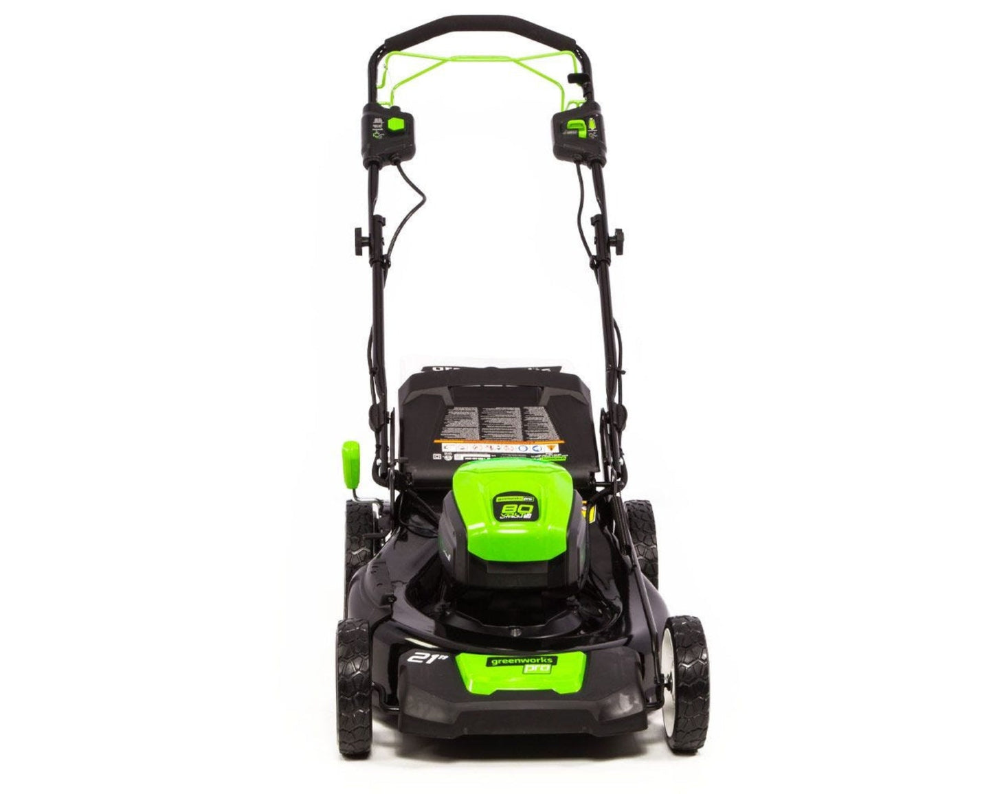 Greenworks 80V 21" Cordless Battery 3-in-1 Self-Propelled Lawn Mower w/ 4.0Ah Battery & Charger - 2515902