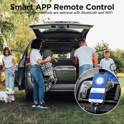 AOBOSI 12 Volt Car Fridge 42Qt/40L Green - CL40-GN-WIFI