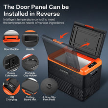 Load image into Gallery viewer, AOBOSI 12 Volt Car Refrigerator Single Zone 42Qt/40L - ‎CL40
