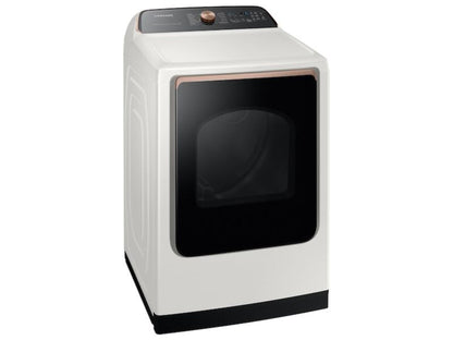 SAMSUNG 7.4 CF SMART ELECTRIC DRYER W STEAM SANITIZE+ - DVE55A7300E-KT