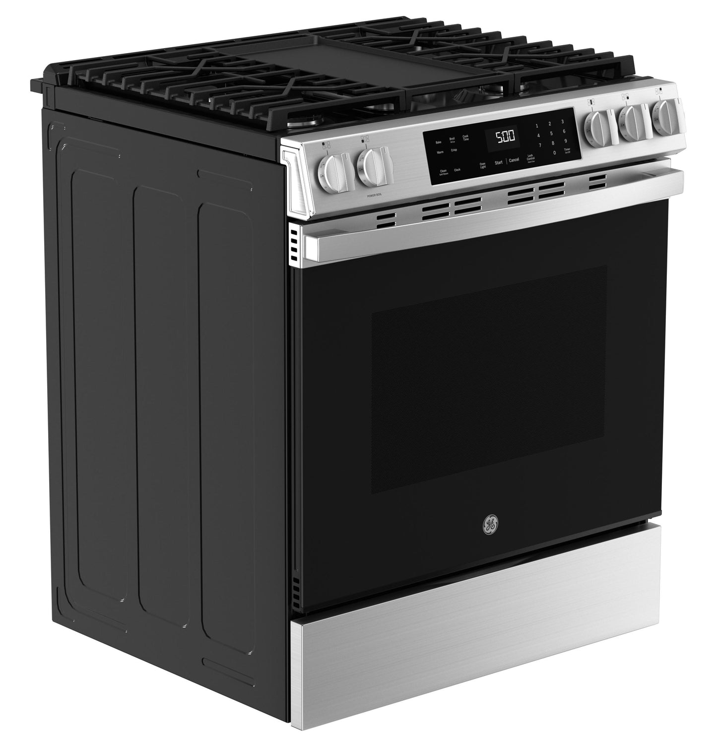 GE APPLIANCES GGS500PVSS GE(R) 30" Slide-In Front-Control Gas Range - GGS500PVSS-KT