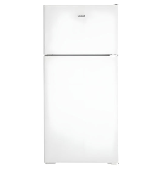 HOTPOINT 15.6 Cu. Ft. Recessed Handle Top-Freezer Refrigerator - HPS16BTNRWW-KT