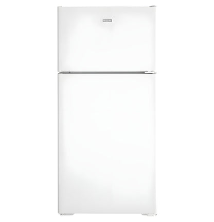 HOTPOINT 15.6 Cu. Ft. Recessed Handle Top-Freezer Refrigerator - HPS16BTNRWW-KT