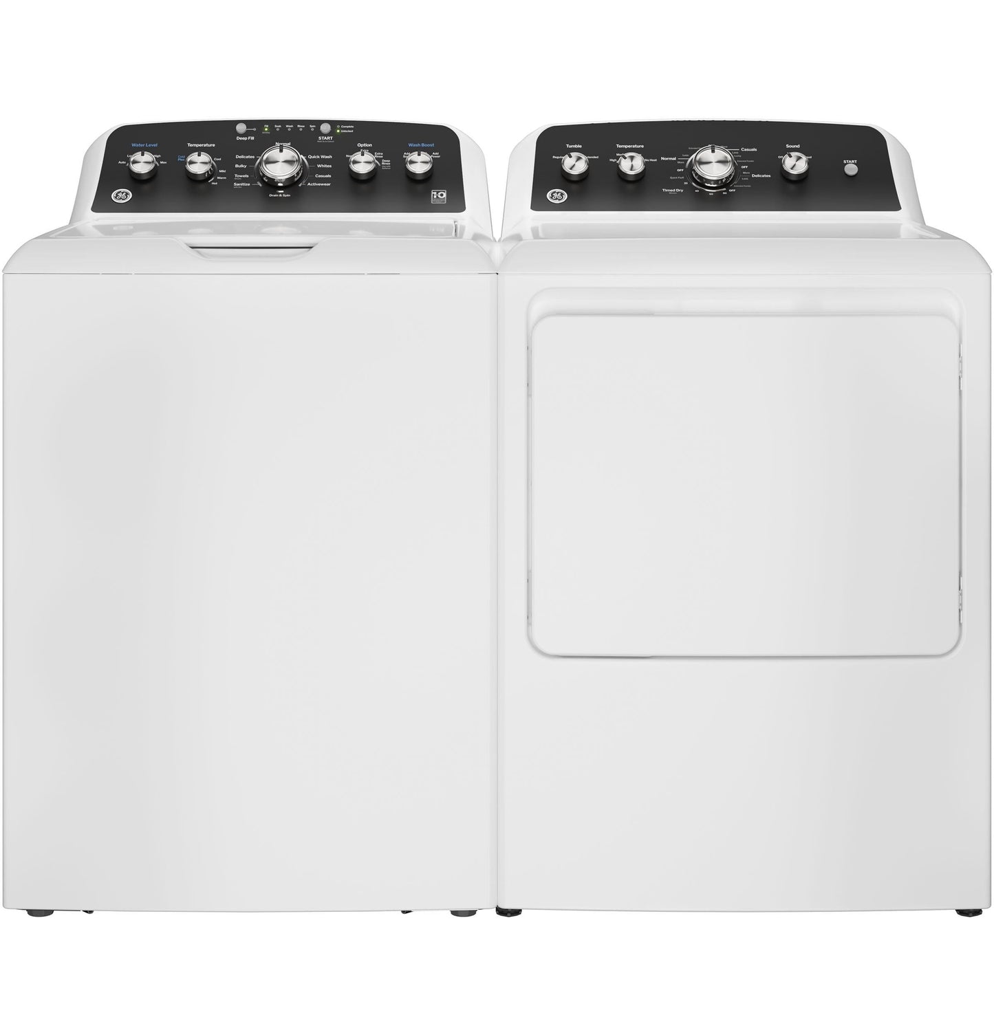 GE APPLIANCES GTD48EASWWB GE(R) 7.2 cu. ft. Capacity Electric&#x00A0;Dryer with Up To 120 ft. Venting&#x00A0;and&#x00A0;Extended Tumble - GTD48EASWWB-KT