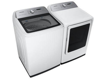 SAMSUNG 7.4 CF SMART ELECTRIC DRYER W STEAM SANITIZE+ - DVE52A5500W-KT