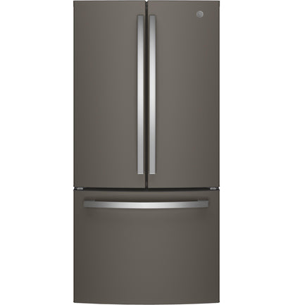 GE APPLIANCES GNE25JMKES GE® ENERGY STAR® 24.7 Cu. Ft. French-Door Refrigerator - GNE25JMKES-KT