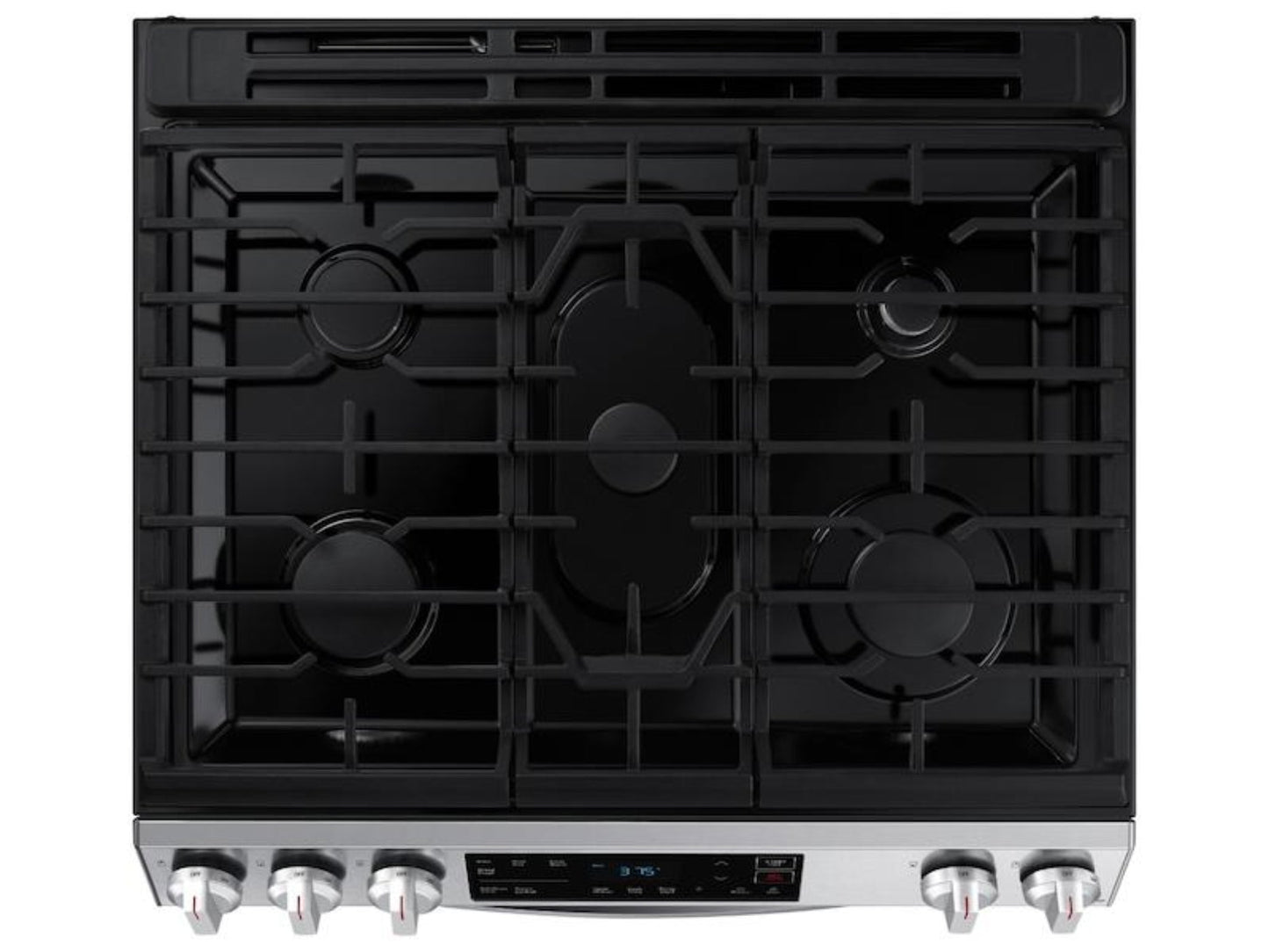 SAMSUNG 6.0 cu ft. Smart Slide-in Gas Range in Stainless Steel - NX60T8111SS-KT