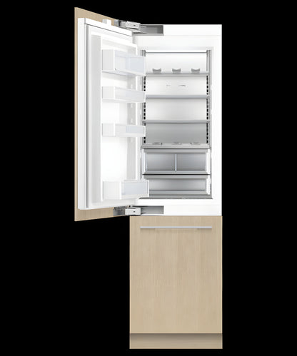 FISHER & PAYKEL RS2484WLUK1 Integrated Refrigerator Freezer, 24", Ice & Water - RS2484WLUK1-KT
