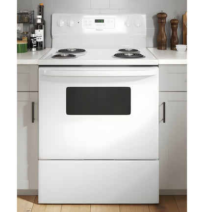 HOTPOINT 30" Free-Standing Standard Clean Electric Range - RBS360DMWW-KT