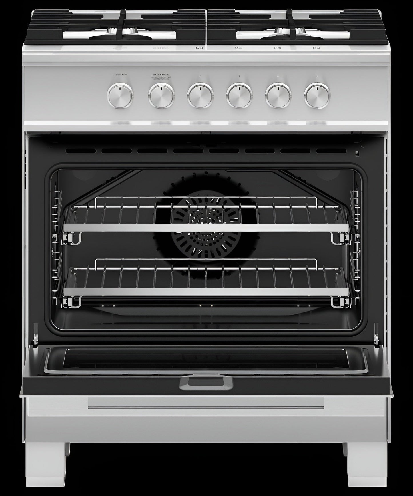 FISHER & PAYKEL OR36SCG4W1 Gas Range, 36", 5 Burners - OR36SCG4W1-KT