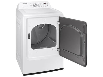 SAMSUNG DVE45T3200W 7.2 cu. ft. Electric Dryer with Sensor Dry in White - DVE45T3200W-KT