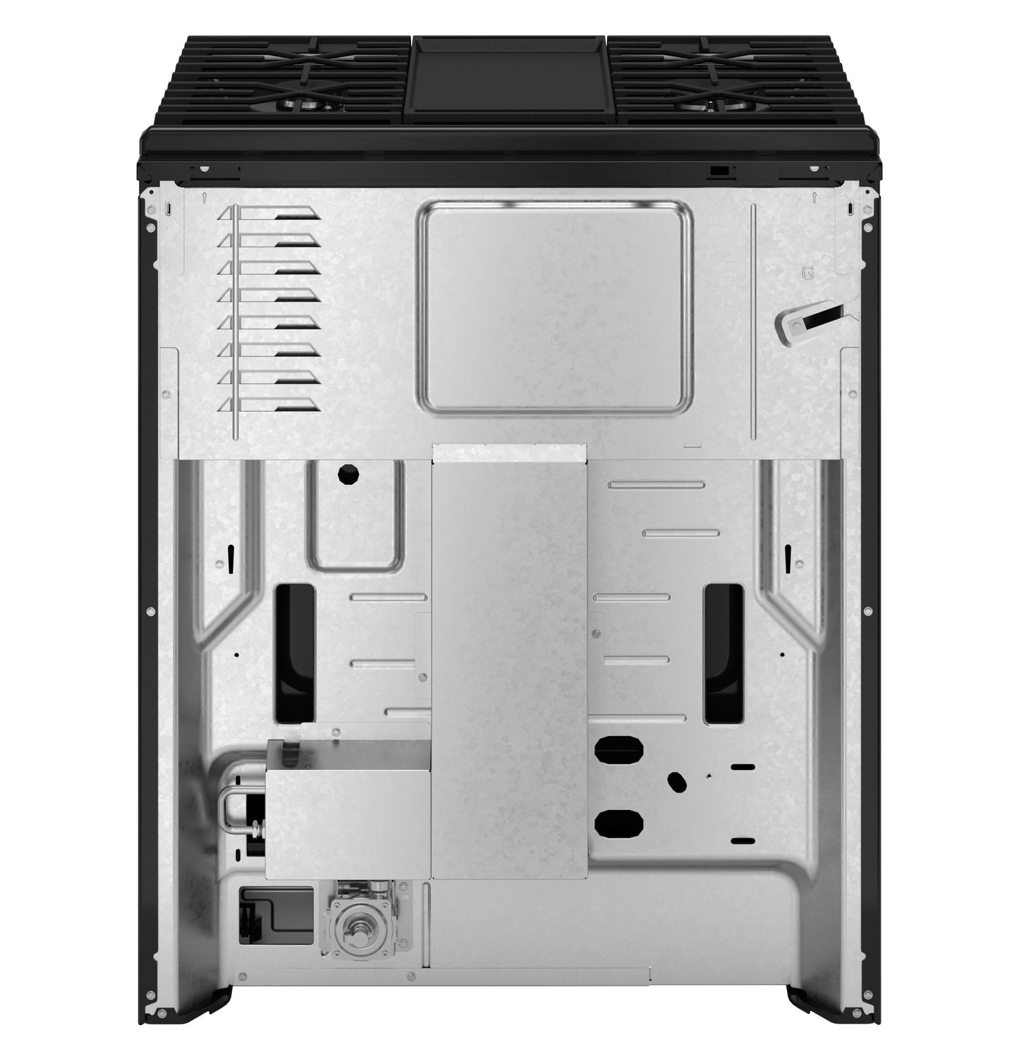 GE APPLIANCES GGS500PVSS GE(R) 30" Slide-In Front-Control Gas Range - GGS500PVSS-KT