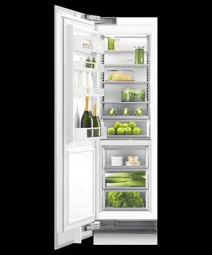 FISHER & PAYKEL RS2484SLHK1 Integrated Column Refrigerator, 24", Water - RS2484SLHK1-KT