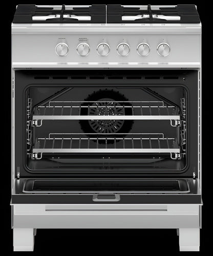 FISHER & PAYKEL OR30SDG4X1 Gas Range, 30" - OR30SDG4X1-KT