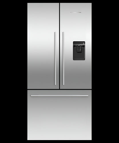 FISHER & PAYKEL RF170ADUSX4N Freestanding French Door Refrigerator Freezer, 32", 17 cu ft, Ice & Water  - RF170ADUSX4N-KT