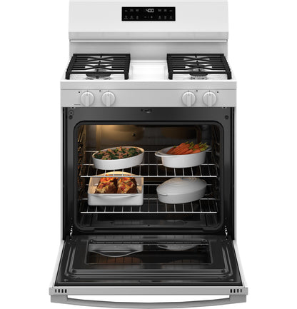 GE APPLIANCES GGF400PVWW GE(R) 30" Free-Standing Gas Range - GGF400PVWW-KT