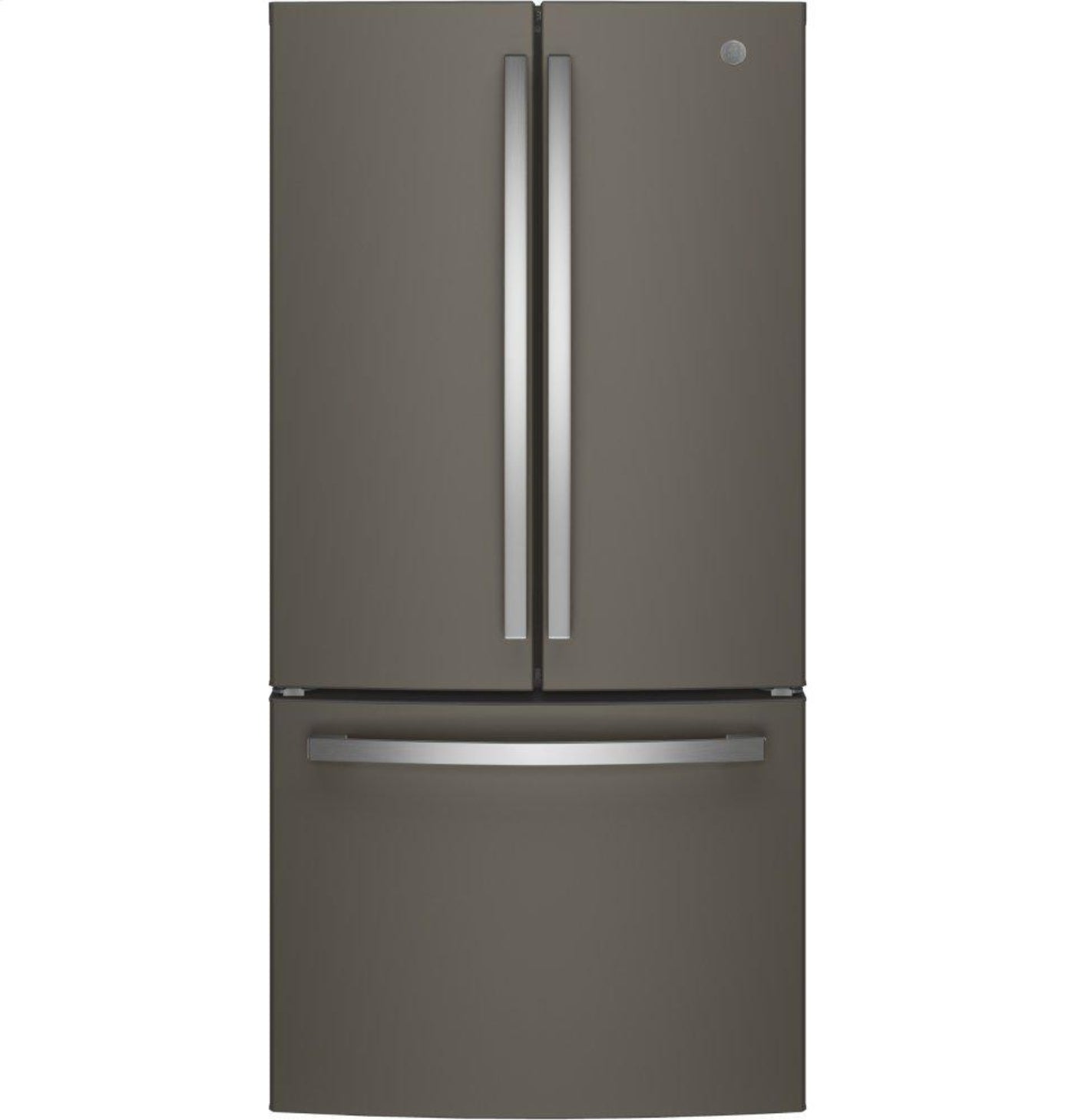 GE APPLIANCES GNE25JMKES GE® ENERGY STAR® 24.7 Cu. Ft. French-Door Refrigerator - GNE25JMKES-KT