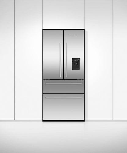 FISHER & PAYKEL RF172GDUX1 Freestanding French Door Refrigerator Freezer, 32", 16.8 cu ft, Ice & Water - RF172GDUX1-KT